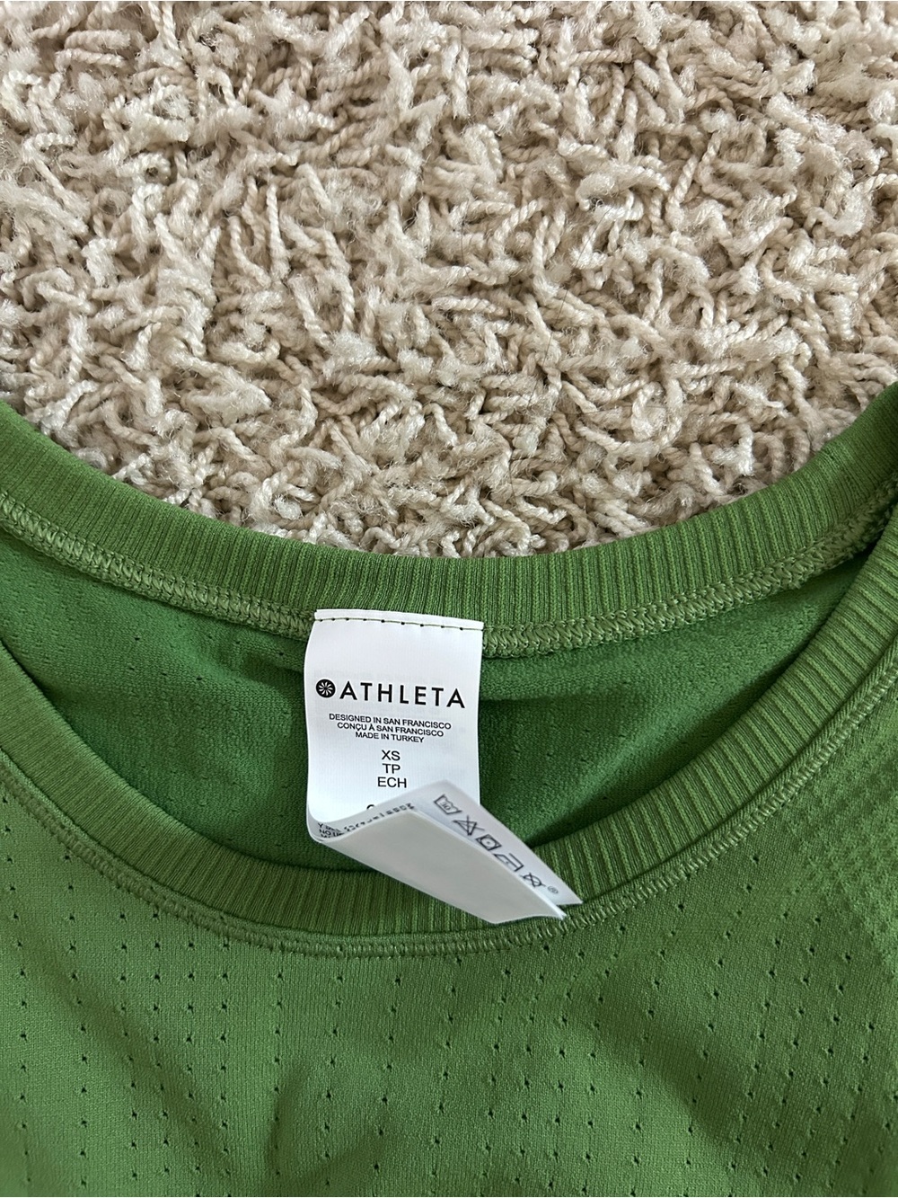 Athleta Women’s XS Green Tank Top - Picture 3 of 3